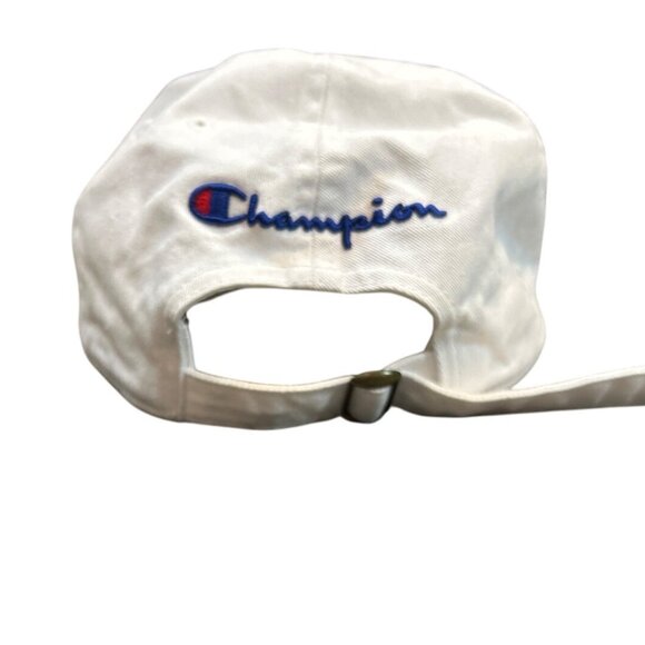 (6 for $25)Champion Adjustable White Logo Cap - Picture 3 of 7